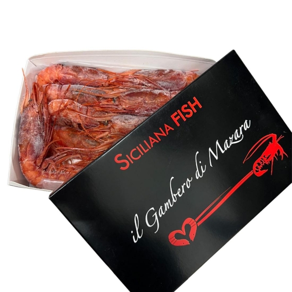 Gambero Rosso di Mazara Del Vallo a 500g